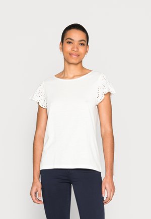 BRODERIE - Basic T-shirt - off white