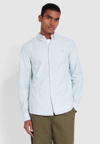 BREWER STRIPED SLIM FIT OXFORD SHIRT - Overhemd - green meadow