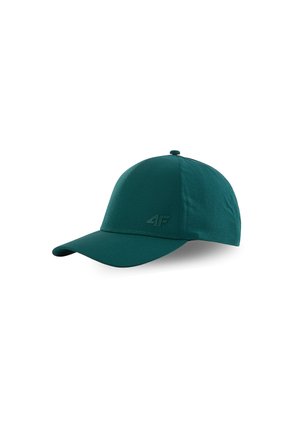 4F, 4F CZAPKA Z DASZKIEM TENISOWA MĘSKA - Cap - dark green