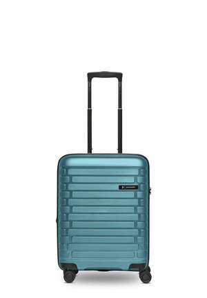COLLECTION THE KABINENTROLLEY MIT DEHNFALTE - Valise à roulettes - ice blue metallic