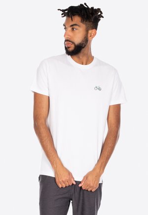 PEACERIDE EMB  - Basic T-shirt - white