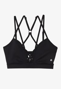 Sport-BH mit leichter Stützkraft - black