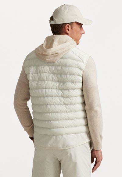 Polo Ralph Lauren QUILTED FULL-ZIP VEST - Veste sans manches - stone pebble