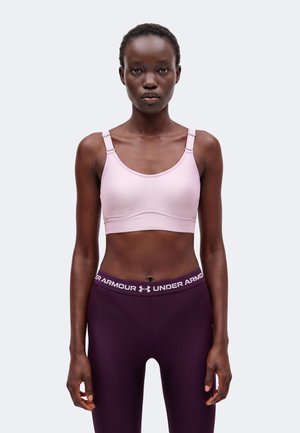 Under Armour, INFINITY 2.0 MID - Спортен сутиен със средна поддръжка - mauve pink
