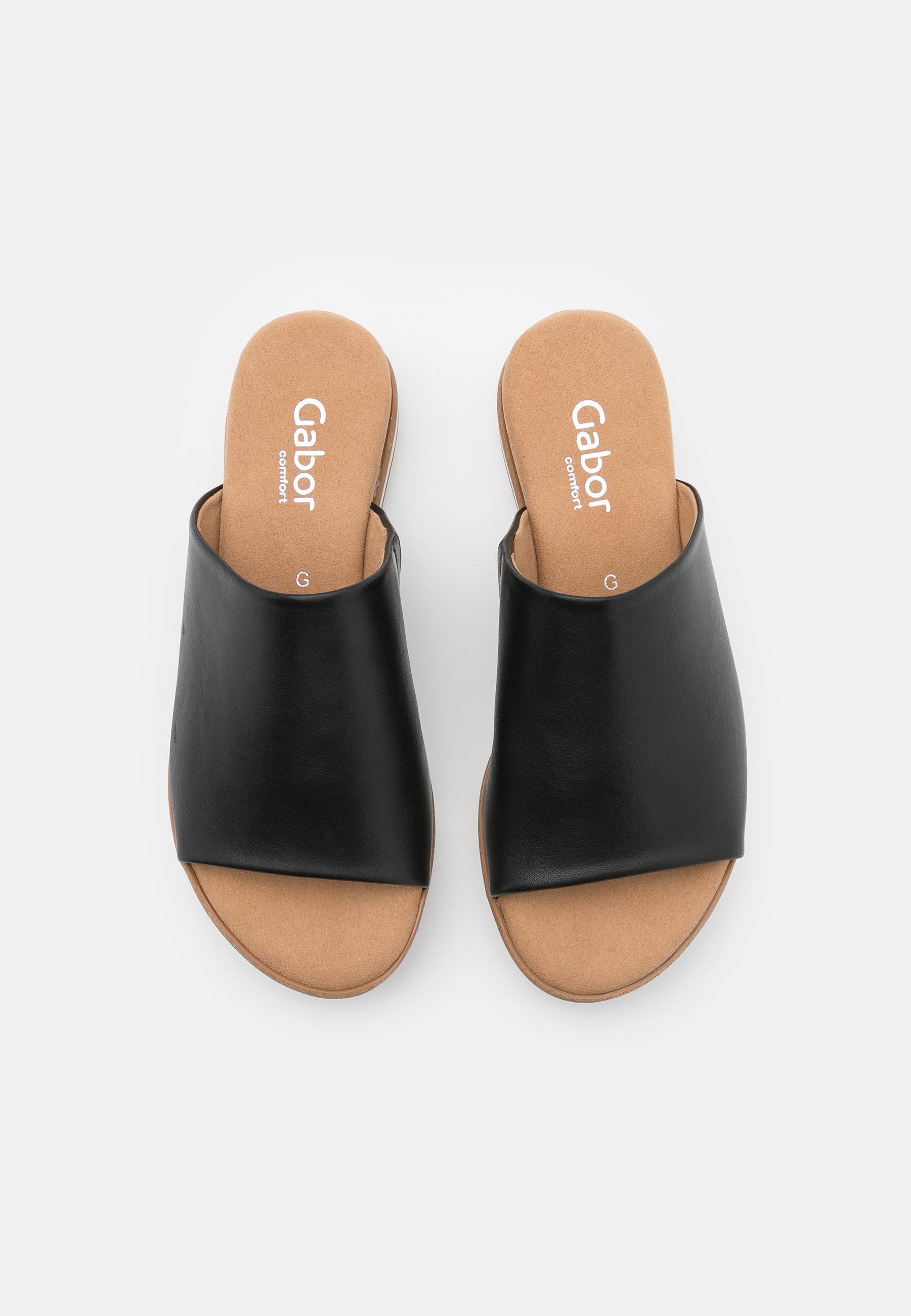 Gabor Comfort Muiltjes - schwarz/Zwart - Zalando.nl