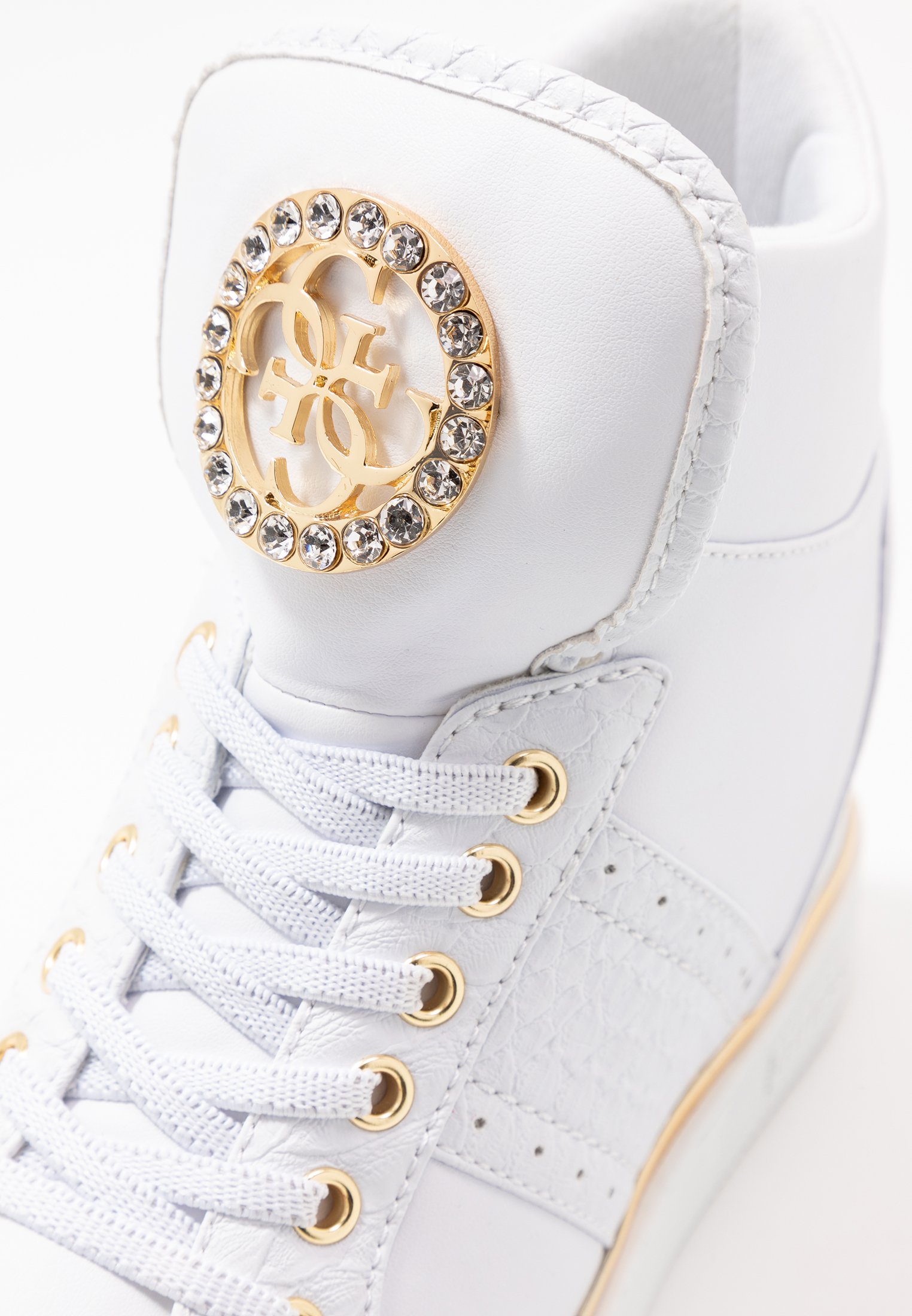 Guess FREETA Høye joggesko white Zalando.no Guess FREETA Høye joggesko white Zalando.no