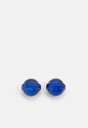 TRANSPARENT MINI LOLLIPOP EARRINGS UNISEX - Earrings - electric blue