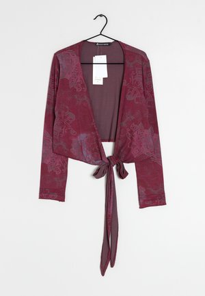 Cardigan - bordeaux