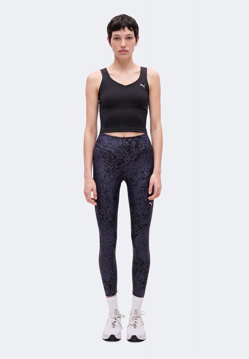 PUMA TROPICAL SPEED TIGHT 7/8 - Leggings - inky depths — photo 2