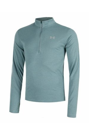 LONGSLEEVE LAUNCH QUARTER-ZIP - T-shirt à manches longues - jasper blue