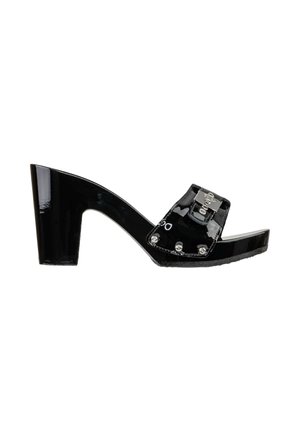 Scholl, PESCURA CAMERON HIGH - Ciabattine con tacco - black