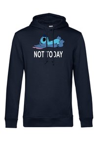 Henry Tiger DISNEY LILO STITCH NOT TODAY - Jersey con capucha - navy blue