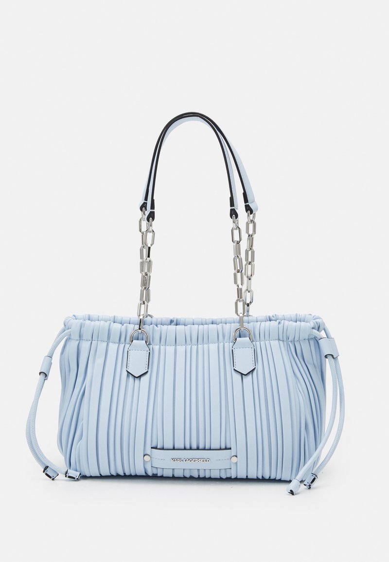 KARL LAGERFELD KUSHION - Borsa a mano - arctic blue