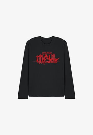 Star Wars, MAUL SHADOW LORD RED LOGO - Long sleeved top - black