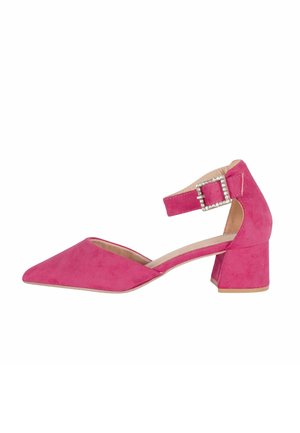 CON CINTURINO - Decolleté - fuxia