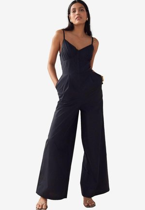 TALL FIT -DETAIL WIDE - Pajac - black