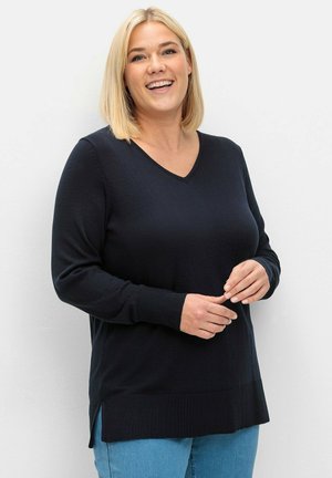 Sheego, Jumper - tiefblau