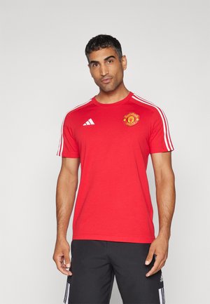 adidas Performance MANCHESTER UNITED DNA TEE - Print T-shirt - red
