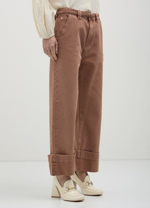 Calliope CON FUSCIACCA  - Flared Jeans - beige