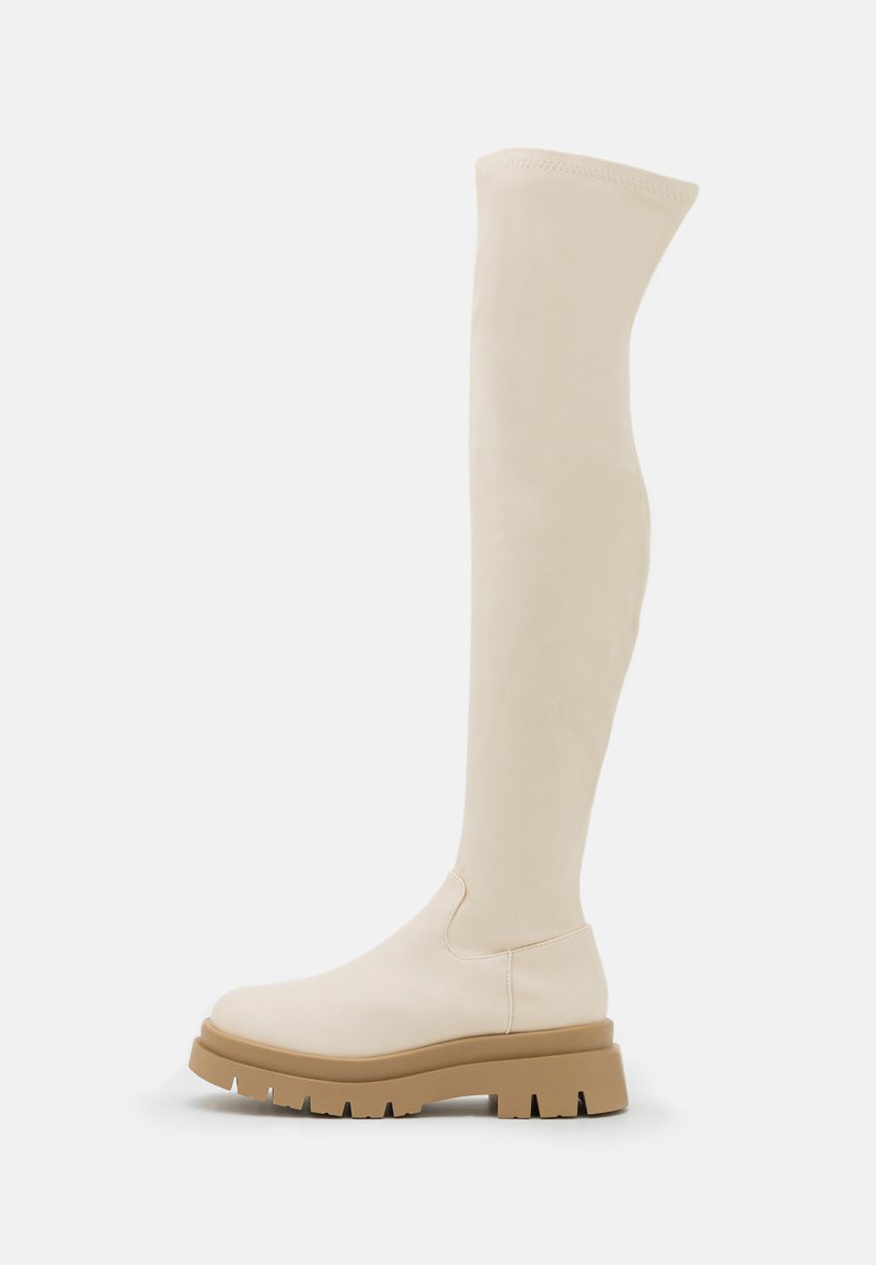 Rubi Shoes by Cotton On Overknee laarzen crème Rubi Shoes by Cotton On Overknee laarzen crème