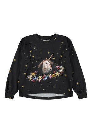 Molo RENIZA LONG SLEEVES - Topper langermet - black