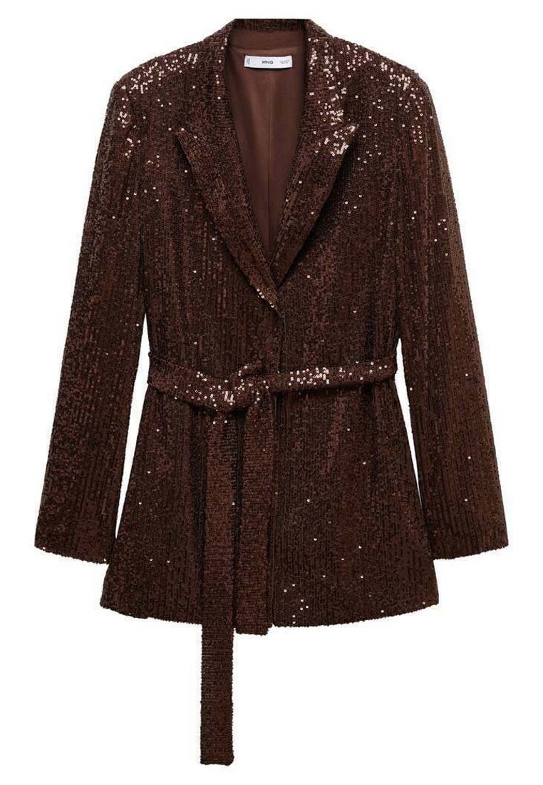 Mango Blazer cognac