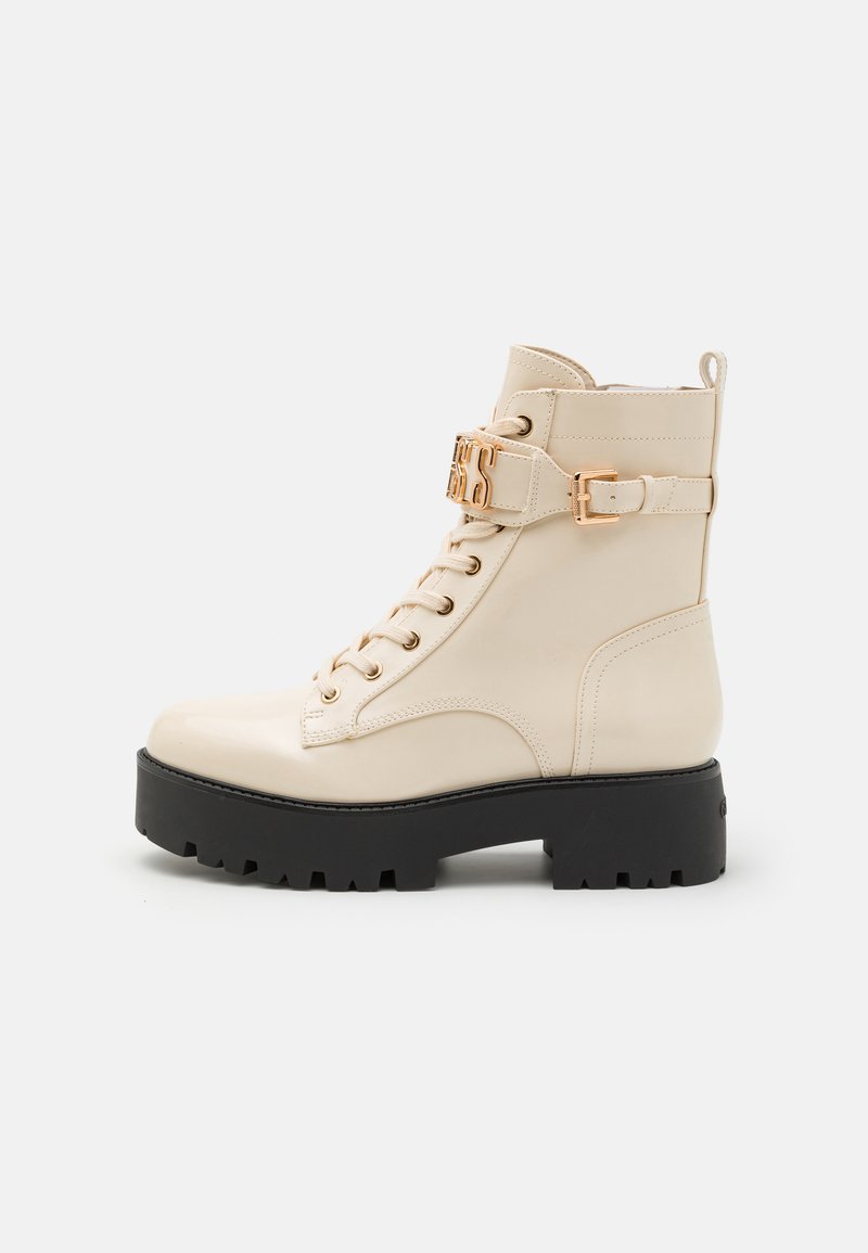 Guess VAIRES - Bottines à plateau - cream