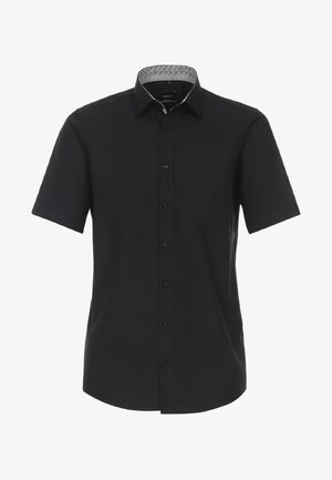 VENTI KURZARM MODERN FIT - Overhemd - schwarz
