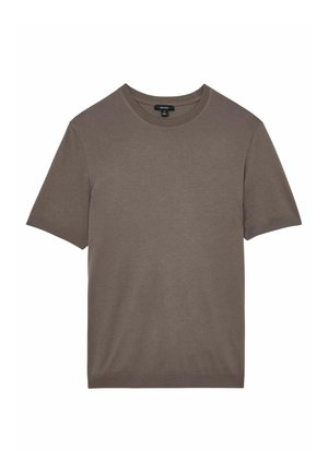 Reiss, T-Shirt basic - mouse brown