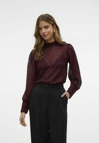 Vero Moda VMBECCA  - Blůza - winetasting