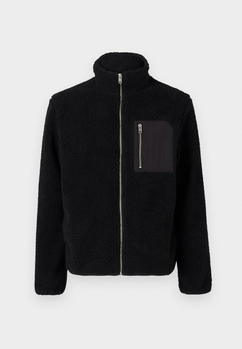 jack & jones Fleecejas zwart