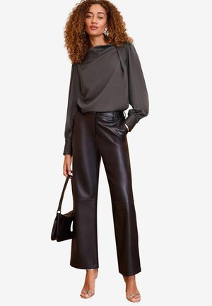 COWL NECK LONG SLEEVE  - REGULAR FIT - Pusero - grey