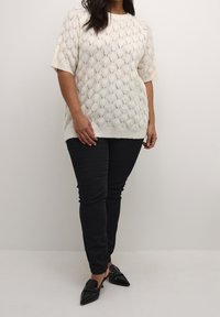 Kaffe Curve T-shirts basic - off-white