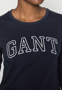 GANT ARCH LOGO - Camisola de manga comprida - evening blue