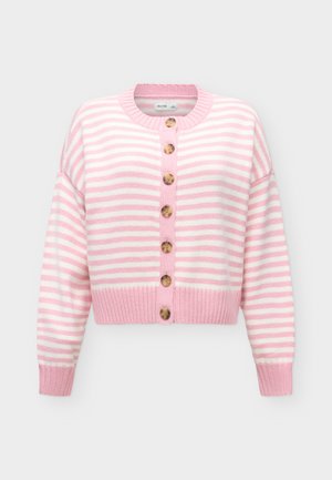 Hollister Co., EMEA MITCHELL CREW CARDI - Жилетка - light pink