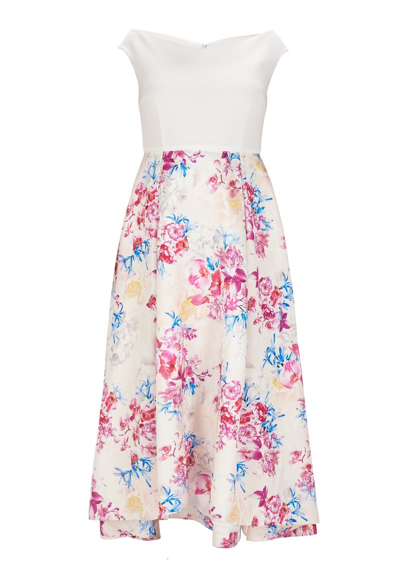 Swing Curve Maxi-jurk grijs