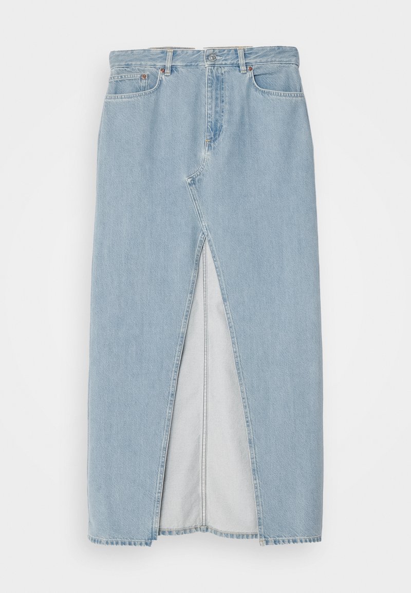 Won Hundred Maxirok blauw denim/bluedenim