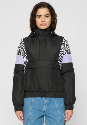 Urban Classics MIXED - Windbreakers - black/zebra