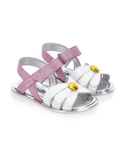 Monnalisa CON MARGHERITA  - Sandaalid - glicine/blanco