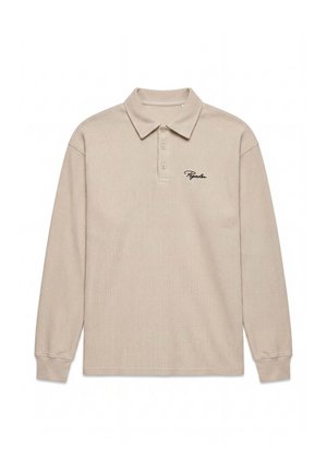 Pegador, PEGADOR RIB POLO LONGSLEEVE SIGNAR - Polo - beige