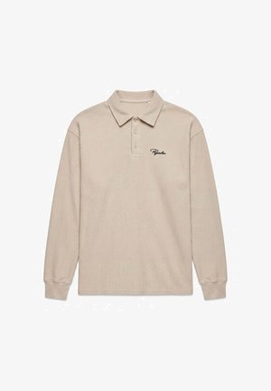 Pegador, PEGADOR RIB POLO LONGSLEEVE SIGNAR - Polo - beige