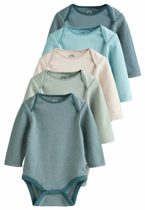 5 PACK - Bodi - blue stripe
