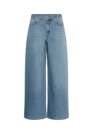 My Essential Wardrobe, JEANS WIDE MWNIDA 139 LIMITED - Wide Leg - medium blue wash
