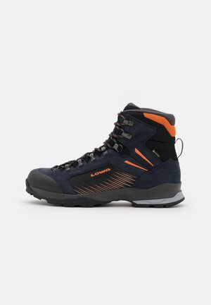 VIGO GTX - Hiking shoes - navy/orange