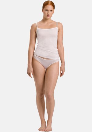Hanro, HANRO 3 PACK - Maglietta intima - weiß/beige