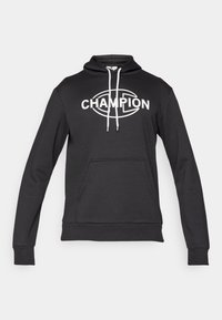 GRAPHIC HOODIE - Džemperis su gobtuvu - black