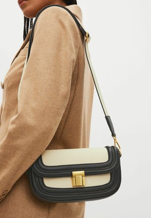 MIX SADDLE  - Geantă crossbody - black