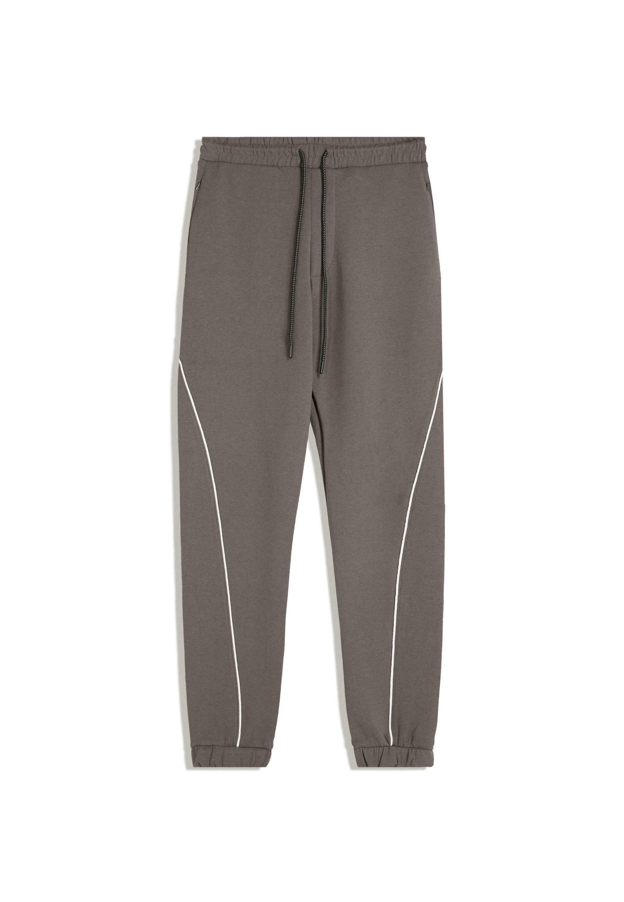 Bershka JOGGERS Pantaloni sportivi dark grey/grigio scuro