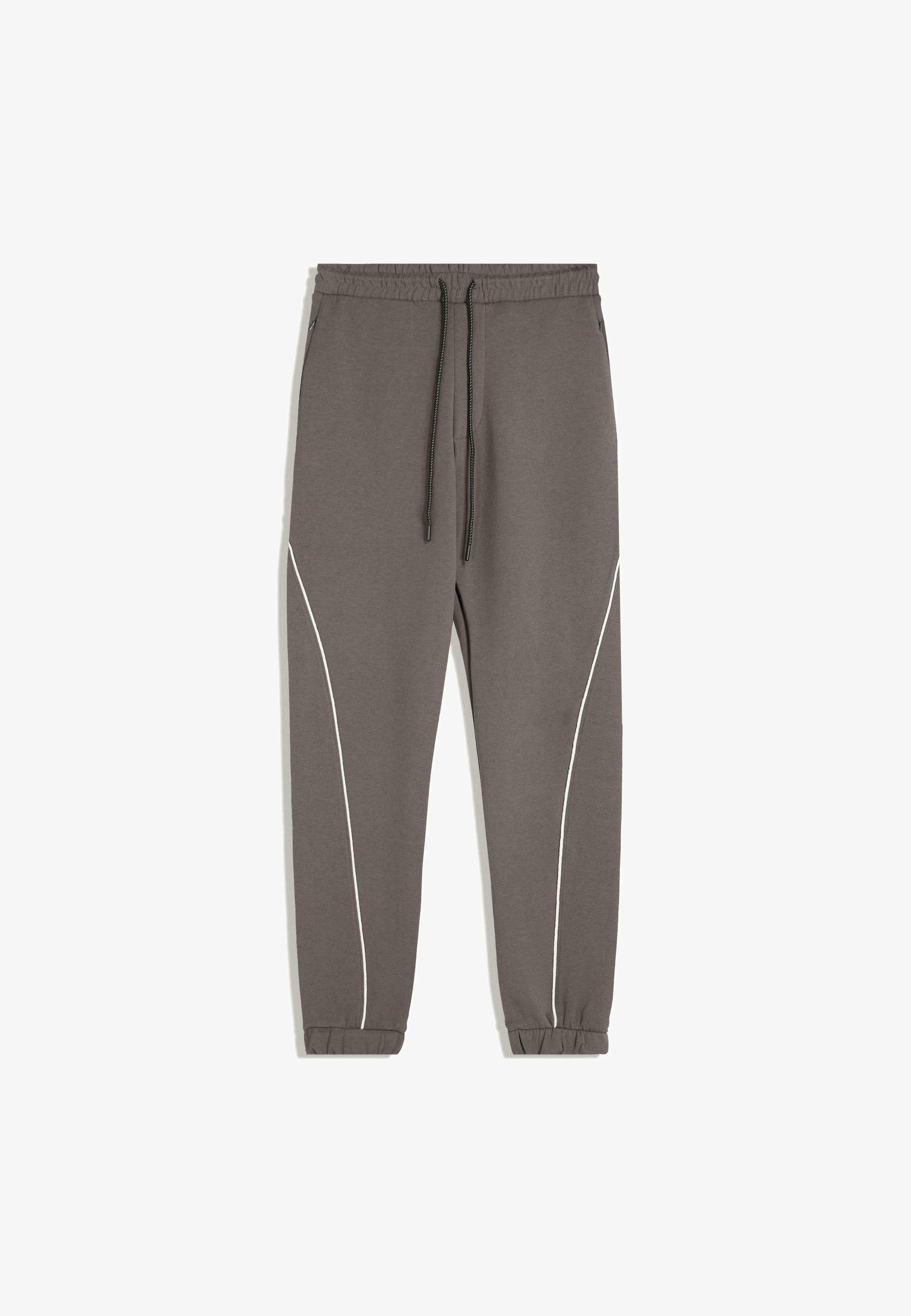 Bershka JOGGERS Pantaloni sportivi dark grey/grigio scuro