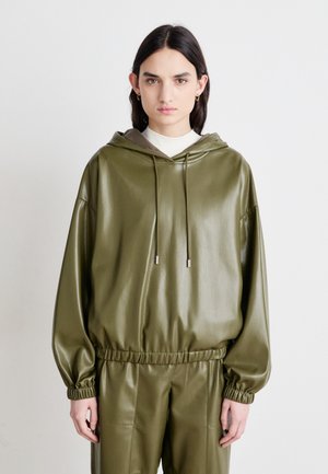 Hoodie - dark green